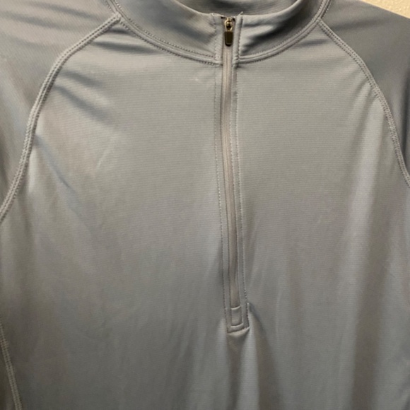 Trimark Gray Quarter Zip Pullover XL Recycled Polyester - Picture 6 of 10